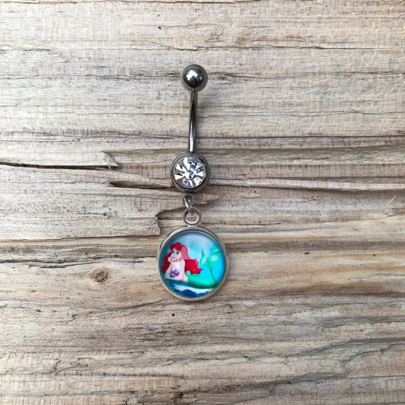 The Little Mermaid Belly Button Ring - Picture 1 of 1